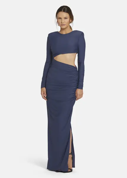 Nicowa Cut Out Evening Dress - OCAWI In MIDNIGHT BLUEarticle Number NC9A24010035E-035