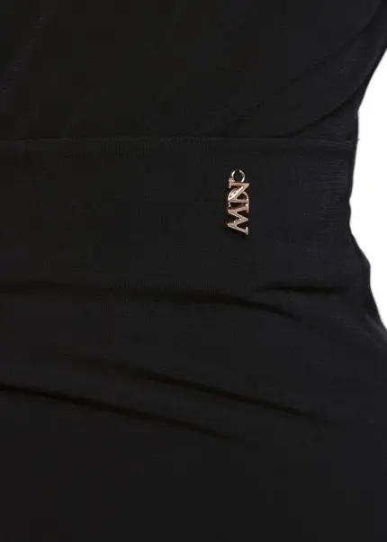 Nicowa Draped Mini Dress - MICIMA In BLACKarticle Number NC8A22007019E-002