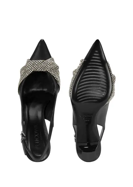 Nicowa Embellished Slingback Pumps COSIMALA In BLACKarticle Number NC9A12701019E-002