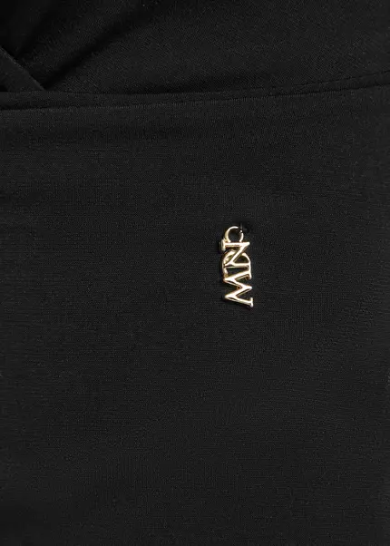 Nicowa Jersey Mini Dress - MICARO In Blackarticle Number NC9A1400519E-002