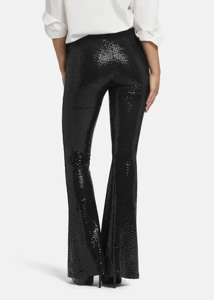 Nicowa Jersey Sequin Pants - VICOWI In BLACKarticle Number NC9A22908019E-002