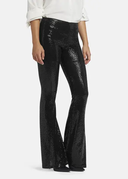 Nicowa Jersey Sequin Pants - VICOWI In BLACKarticle Number NC9A22908019E-002
