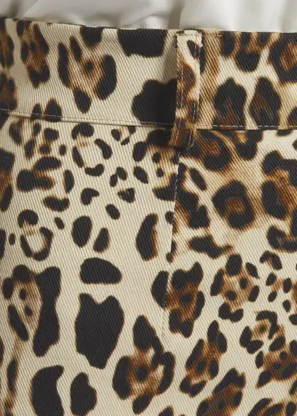 Nicowa Leo Twill Skirt TRENALA In BLACK LEOarticle Number NC9A22401017E-151