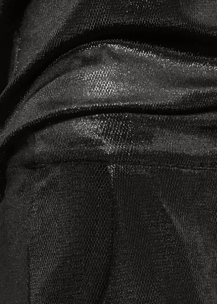 Nicowa Loose Trousers Made Of Lamé Velvet RIMBIO In BLACK LAMÉarticle Number NC8A22508019E-002