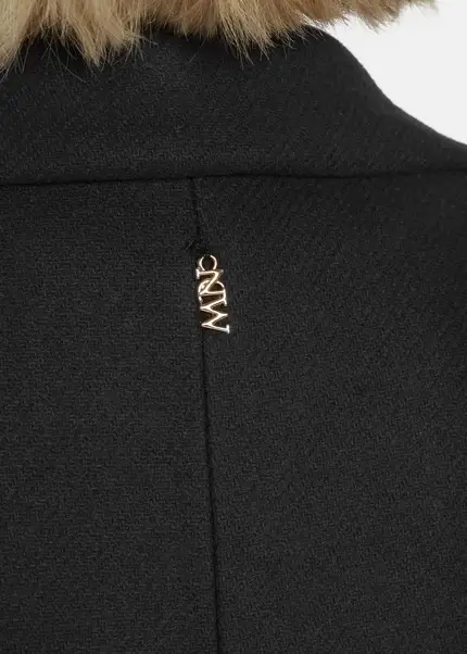 Nicowa Masculine Wool Coat - DRIMILO In BLACKarticle Number NC8A22401019E-002