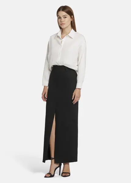 Nicowa Maxi Twill Skirt TRENALA In BLACKarticle Number NC9A22401019E-002