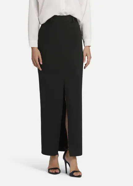 Nicowa Maxi Twill Skirt TRENALA In BLACKarticle Number NC9A22401019E-002