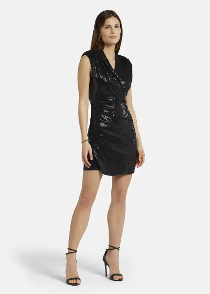 Nicowa Mini Dress With Shoulder Pads - NOCIWA In Blackarticle Number NC9A1401019E-088