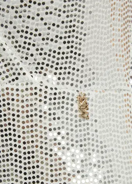 Nicowa Mini Dress With Shoulder Pads - NOCIWA In Silverarticle Number NC9A1400948E-088