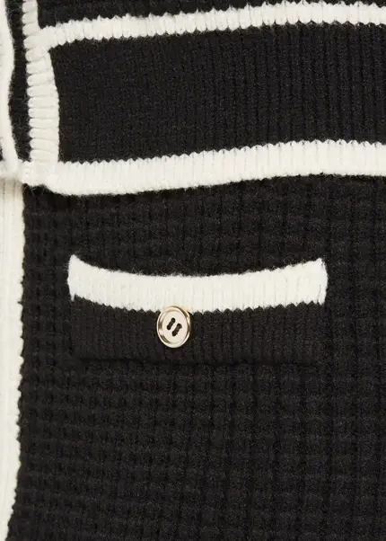 Nicowa Mini Knit Skirt - ANELIWO In BLACKarticle Number NC8A22103019E-002