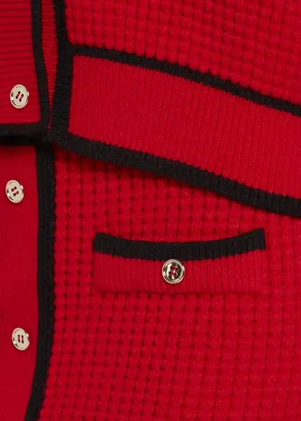 Nicowa Mini Knit Skirt - ANELIWO In REDarticle Number NC8A22103014E-014