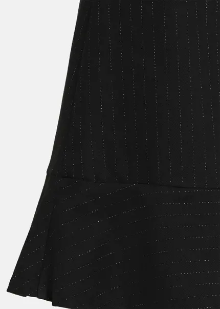 Nicowa Mini Shift Dress With Flounce - ENAWIA In BLACKarticle Number NC9A22901019E-002