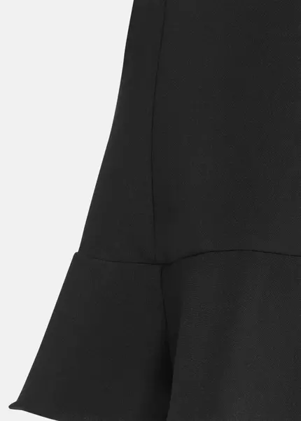 Nicowa Mini Shift Dress With Flounce - ENAWIA In BLACKarticle Number NC9A22902019E-002