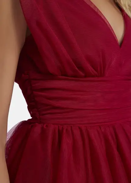 Nicowa Mini Tulle Dress - STELLOWA In Dark Berryarticle Number NC8A22001014E-011