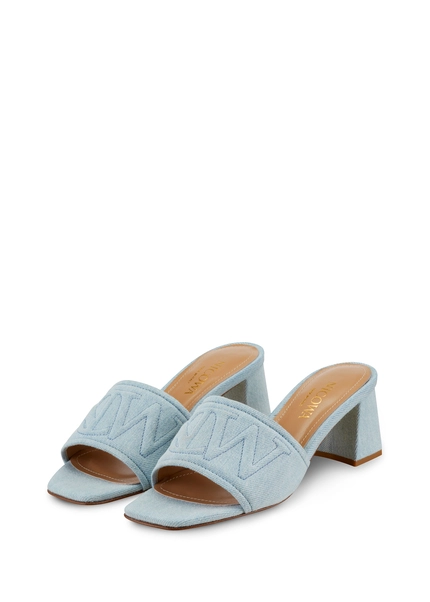 Nicowa Monogram Block Sandal - CAPULIO NCW In Denimarticle Number NC8A11503025E-005