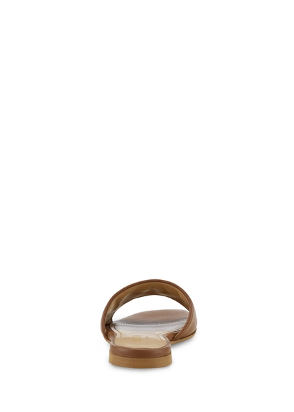 Nicowa Monogram Slide Sandals - LAUREWI NCW In Brownarticle Number NC8A18003027E-151