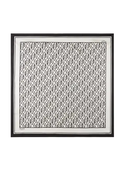 Nicowa NCW silk scarf AURONA in BLACKarticle number NC7A29001019E-002