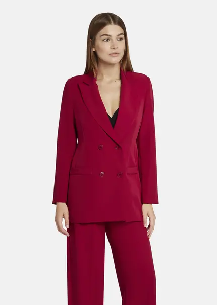 Nicowa Oversized Blazer Made Of Twill – CORNOVA In REDarticle Number NC9A24001014E-014