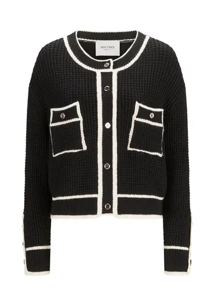 Nicowa Oversized cardigan - IDOWIA in BLACKarticle number NC8A22104019E-002