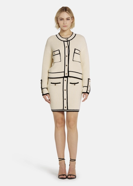 Nicowa Oversized Cardigan - IDOWIA In CREAMarticle Number NC8A22104012E-072