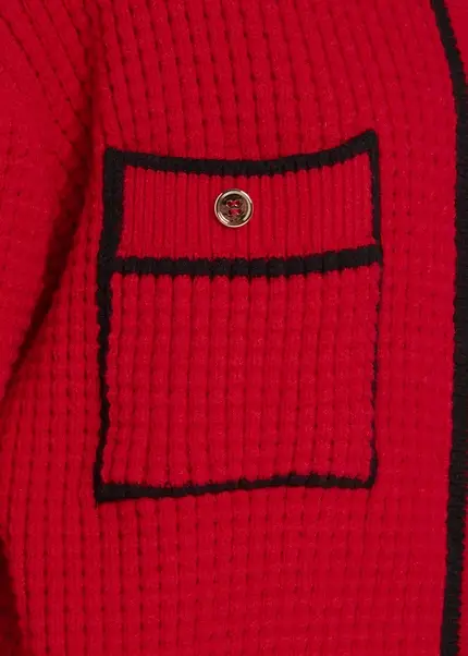 Nicowa Oversized Cardigan - IDOWIA In REDarticle Number NC8A22104014E-014