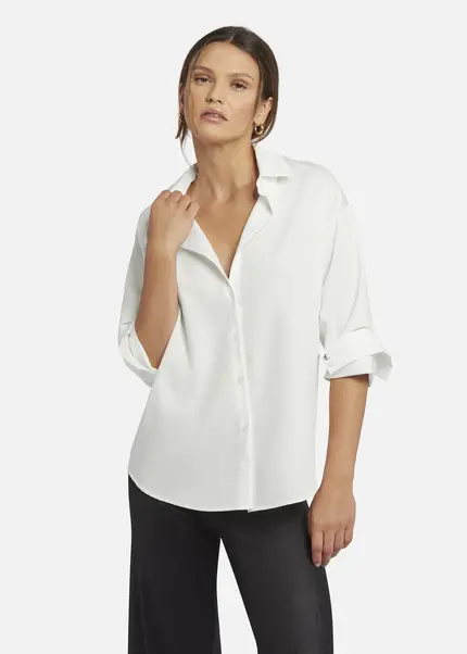 Nicowa Oversized Shirt - COMAWI In WHITEarticle Number NC9A22405011E-004