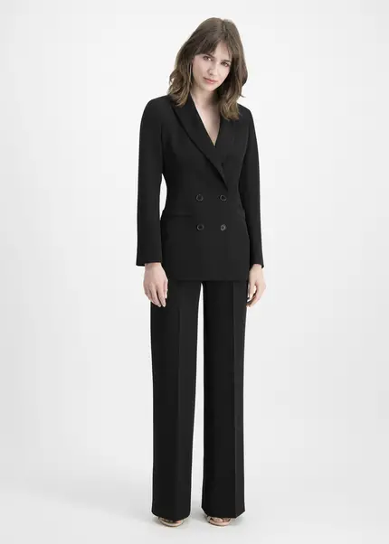 Nicowa Oversized Twill Blazer In BLACKarticle Number NC7A12003019E-002