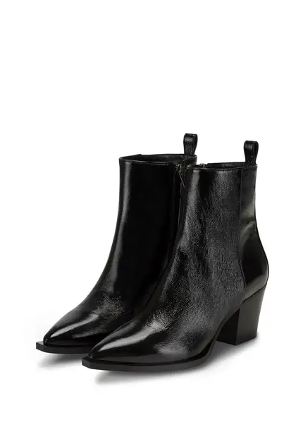 Nicowa Plain Ankle Boots PIAWOLO In BLACK PATENTarticle Number NC8A21502019E-002