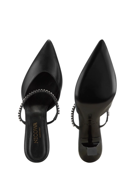 Nicowa Pumps With Gemstones - ROSALIWA 75 In Blackarticle Number NC8A18004019E-002