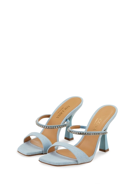 Nicowa Sandals With Gemstones - VEROSIO 95 In Denimarticle Number NC8A18008025E-005