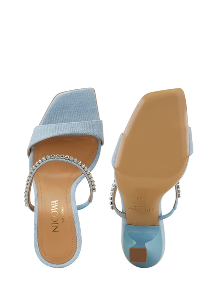 Nicowa Sandals With Gemstones - VEROSIO 95 In Denimarticle Number NC8A18008025E-005