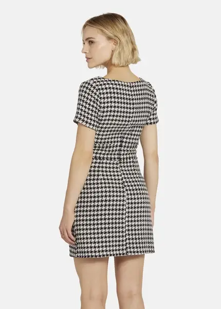 Nicowa Sheath Bouclé Dress VANTREA In BLACK MULTICOLORarticle Number NC8A22509019E-002