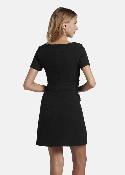 Nicowa Sheath Bouclé Dress VANTREA In BLACKarticle Number NC8A22504019E-002