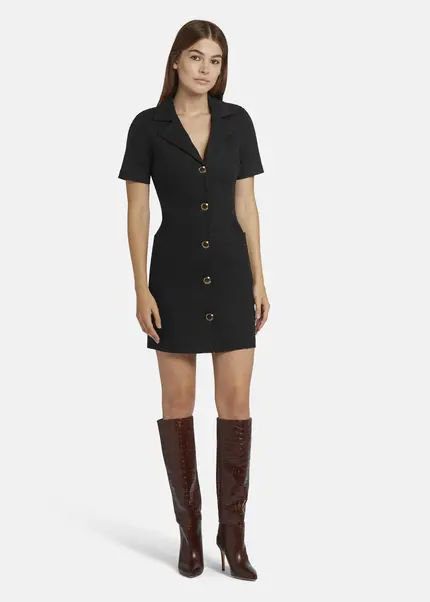 Nicowa Short Blazer Dress With Pockets RILONA In BLACKarticle Number NC9A22402019E-002