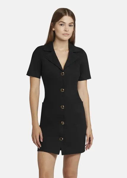 Nicowa Short Blazer Dress With Pockets RILONA In BLACKarticle Number NC9A22402019E-002