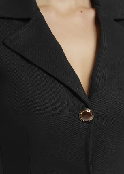 Nicowa Short Blazer Dress With Pockets RILONA In BLACKarticle Number NC9A22402019E-002