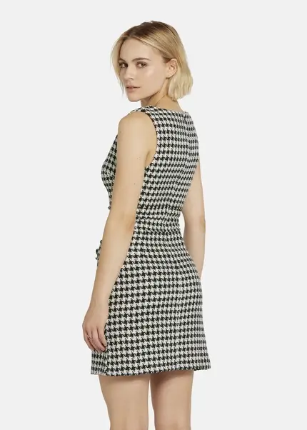 Nicowa Short Bouclé Dress CHIMORA In BLACK MULTICOLORarticle Number NC8A22503019E-002