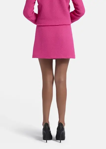 Nicowa Simple Bouclé Mini Skirt- LANITO In PINKarticle Number NC7A32015044E-139