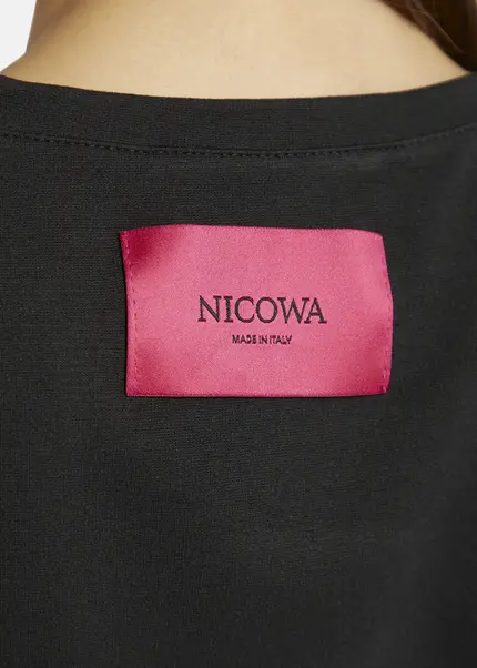 Nicowa T-shirt With Shoulder Pads -DILAWIA In BLACKarticle Number NC9A12403019E-002