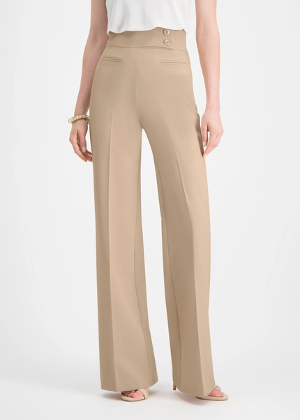 Nicowa Twill Marlene Trousers - COREANA In Beigearticle Number NC8A22002022E-138