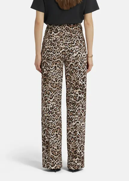 Nicowa Twill Marlene Trousers - COREANA In Leoarticle Number NC9A1400210E-151