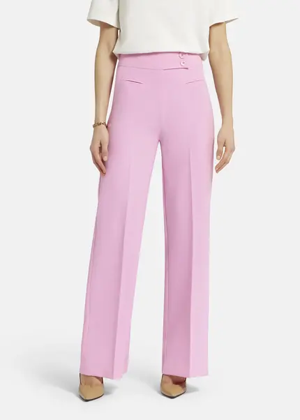 Nicowa Twill Marlene Trousers - COREANA In PINKarticle Number NC9A1400134E-139
