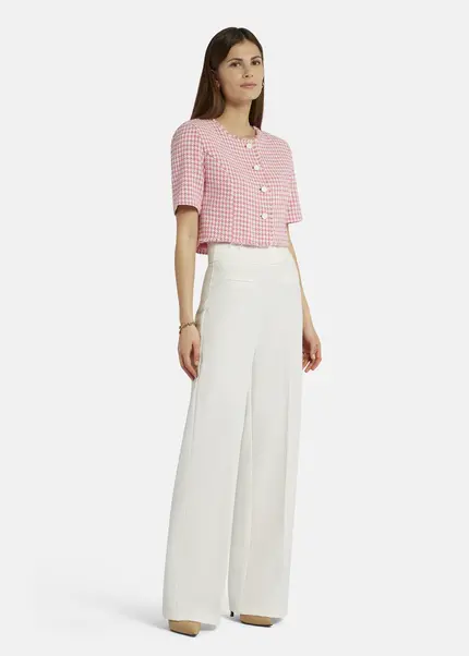 Nicowa Twill Marlene Trousers - COREANA In Whitearticle Number NC9A1400211E-004