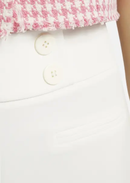 Nicowa Twill Marlene Trousers - COREANA In Whitearticle Number NC9A1400211E-004