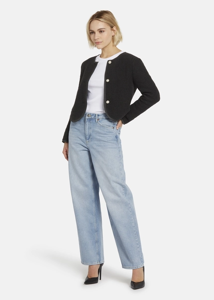 Nicowa Wool Cardigan Jacket - ADIWO In BLACKarticle Number NC8A22019019E-002