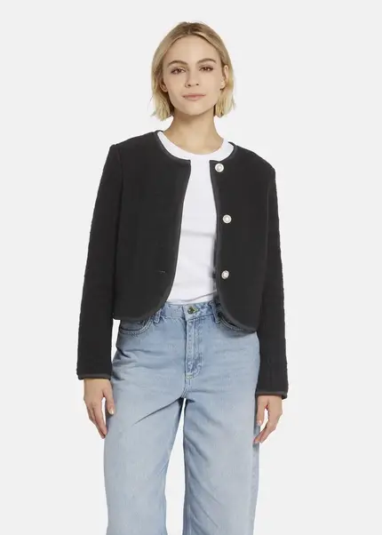 Nicowa Wool Cardigan Jacket - ADIWO In BLACKarticle Number NC8A22019019E-002