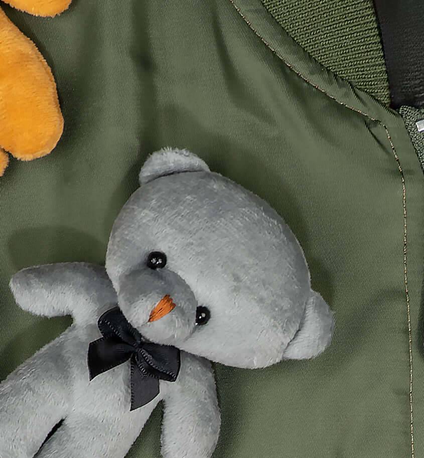 NIL+MON Bomber Jacket "Bear Gang"