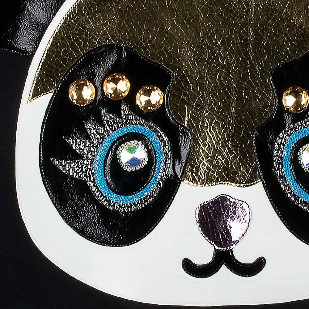 NIL+MON Crop Hoodie "Panda"