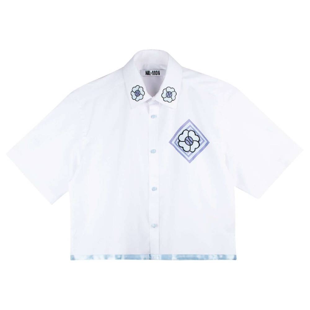 NIL+MON Crop Shirt "Clover"