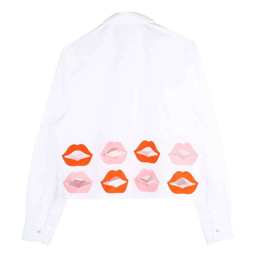 NIL+MON Crop Shirt "Lips"